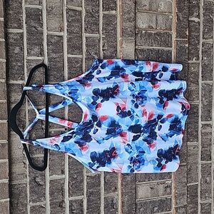 Cato Active Floral Print Tank Top Size 22/24